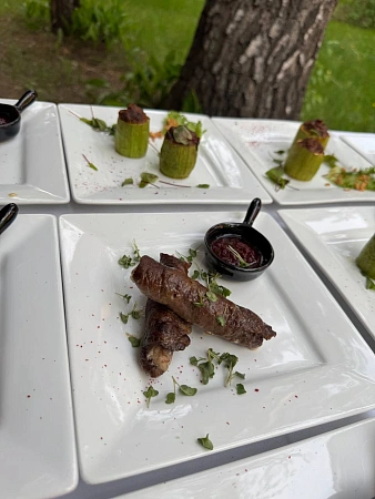 Банкет и выездной бар на 14 персон в частном доме