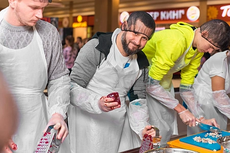 Рекордное приготовление Сельди под шубой