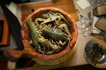 Фуршет в театре У Никитских Ворот