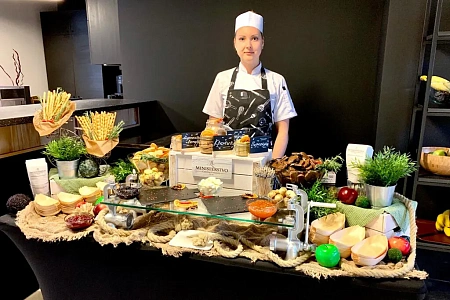 Гастрономические станции в офисе