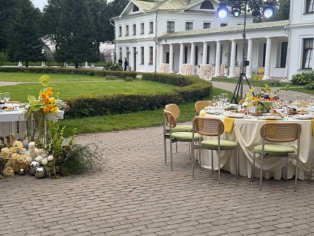 Свадебный банкет и welcome на 41 персону в Усадьбе Середниково