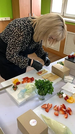 Мастер-класс "Мильфей" на 200 персон