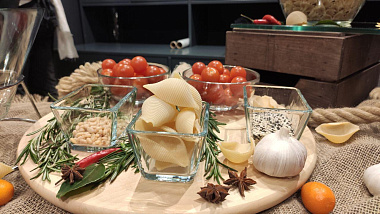 Мастер-класс Паста с томатным и сливочным соусами