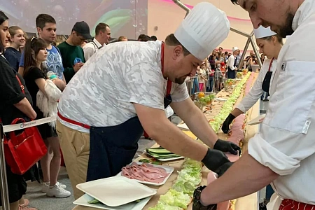 Кулинарное шоу "Сэндвич Гигант"