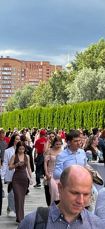 Выпускной школы 538 на 750 персон