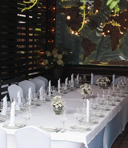 Банкет на 30-тие свадьбы на 20 персон