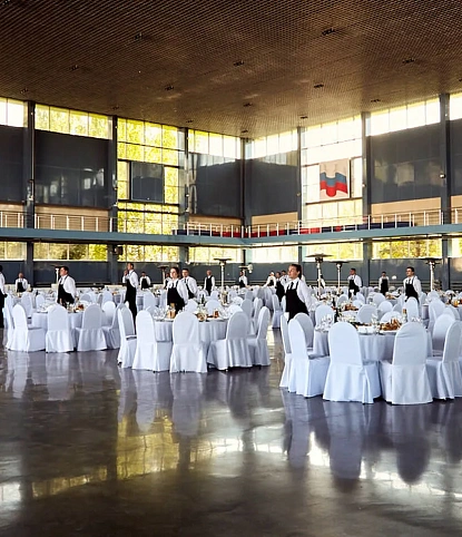 Банкет на юбилей ЦПАТ Кубинка