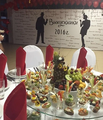 Выпускной для 120 учеников СОШ№1