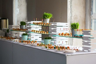 Фуршет для клиентов Sminex