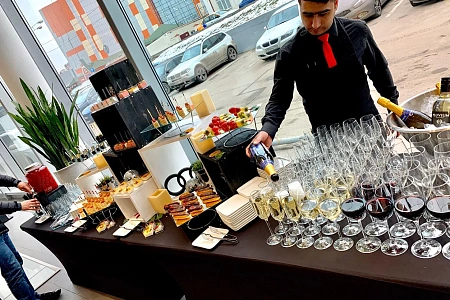 Фуршет в Ауди-центре Таганка