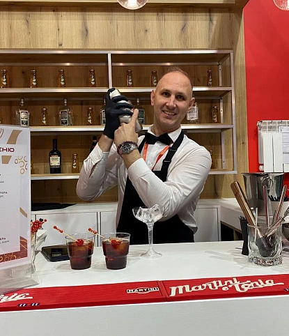 Выездной бар на выставку цветов в Экспоцентре 