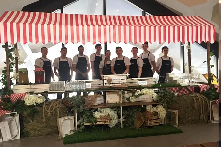 Фуршет для Swatch на Даниловском