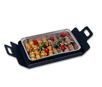 Дуэт горячих закусок «Телятина и бейби-картофель»