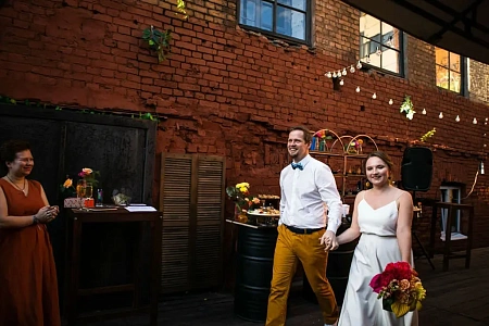 Свадебный фуршет в лофте Detroit