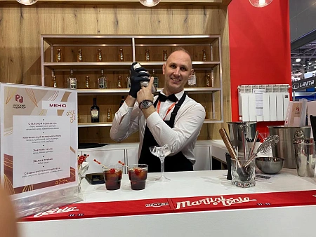 Выездной бар на выставку цветов в Экспоцентре 