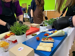 Мастер-класс "Мильфей" на 200 персон