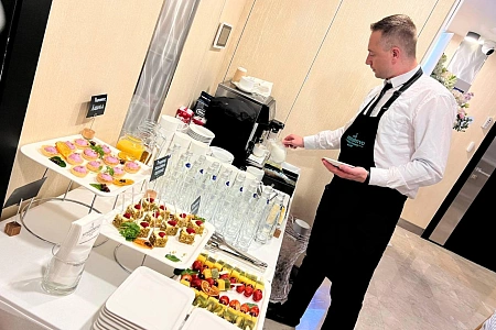 Кофе-брейк на 20 персон в офисе компании