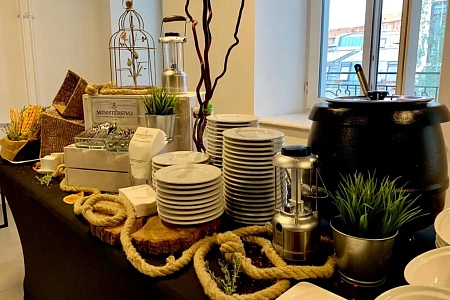 Гастрономические станции в офисе