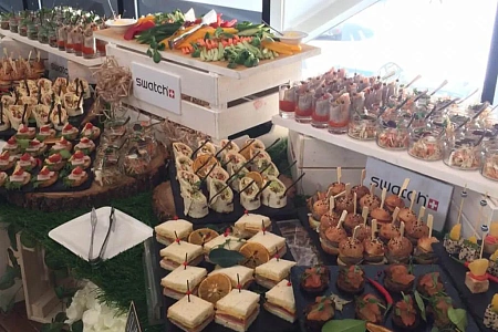 Фуршет для Swatch на Даниловском