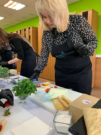 Мастер-класс "Мильфей" на 200 персон