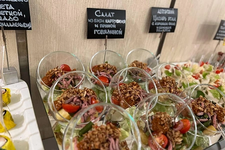 Кофе-брейк на 20 персон в офисе компании