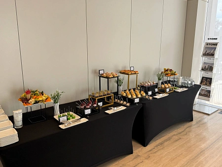 Фуршет на 59 персон на деловое мероприятие СТОУН