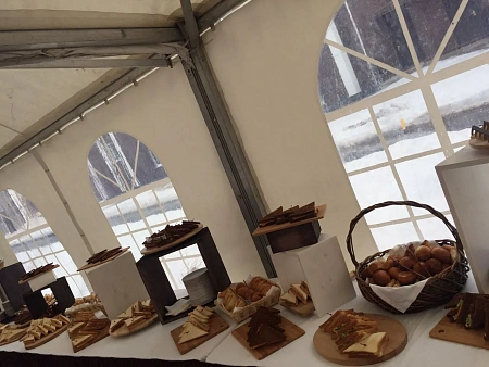 Фуршет для Каскад недвижимость