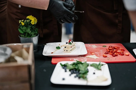 Кулинарный мастер-класс на 80 гостей