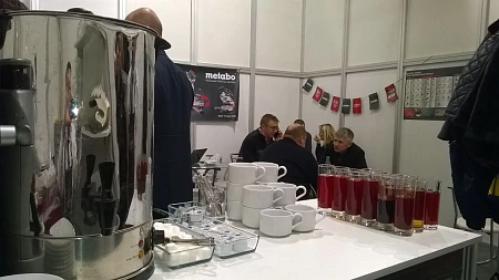 Работа на выставочном стенде Metabo