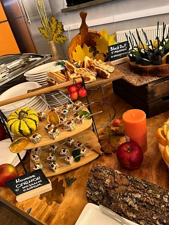 Фуршет на 50 персон Киви Банк