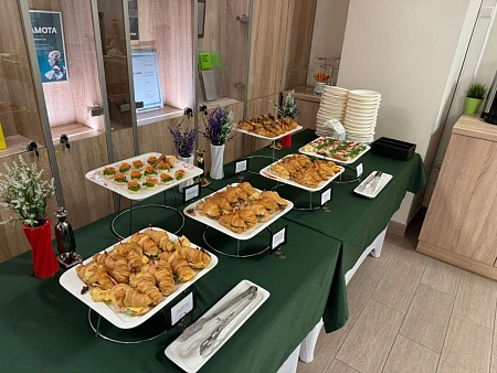 Кофе-брейк на 30 персон для компании 1С