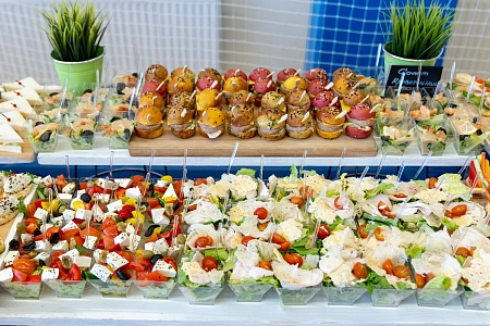 Фуршет на 270 персон на спортивном соревновании