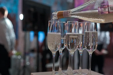 Новогодний фуршет в лофте