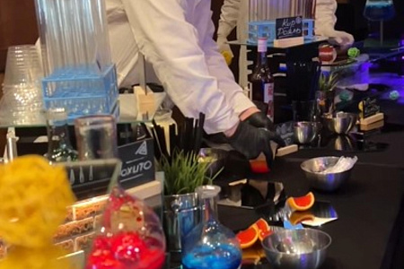 Выездной безалкогольный бар на День Химика на 150 персон