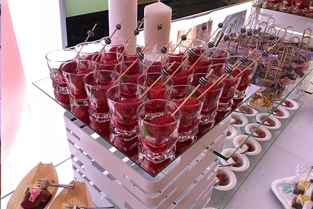 Фуршет на 200 гостей для Wella