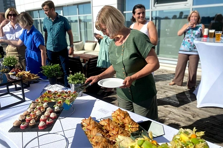 Фуршет на 65 персон GEA