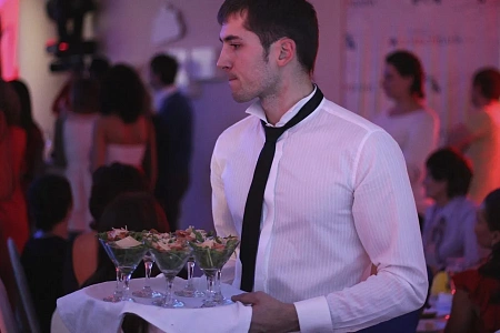 Новогодний фуршет для Совкомбанк