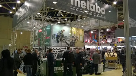 Работа на выставочном стенде Metabo