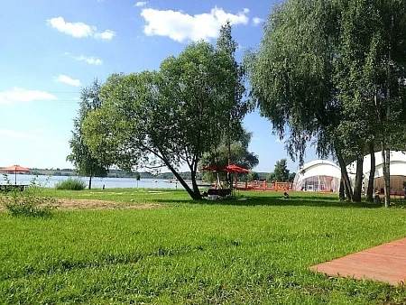 Корпоративный фуршет в шатре