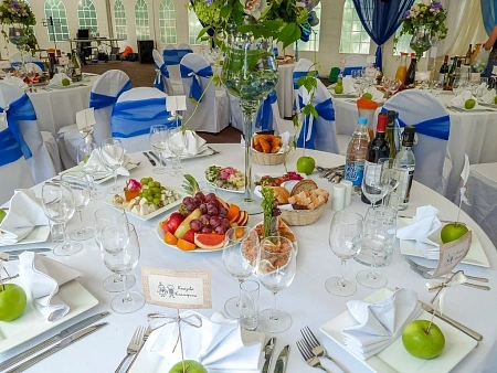 Свадеба на 65 человек в яхт-клубе