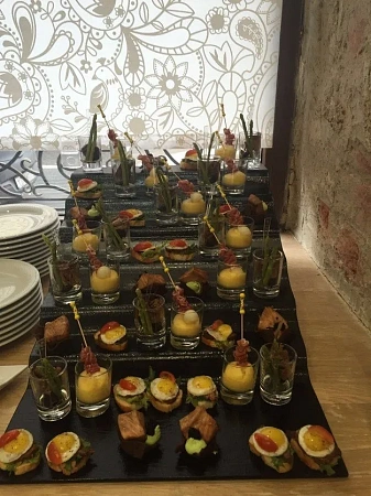 Фуршет на презентации Klapp