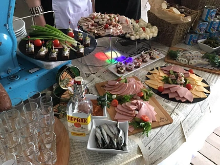 Фуршет в стиле советского буфета