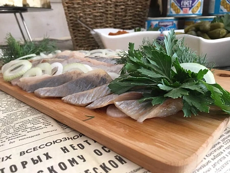 Фуршет в стиле советского буфета