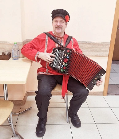 Блинная станция на Масленицу для 230 персон