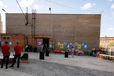 Стилизованный фуршет для РокетБанк