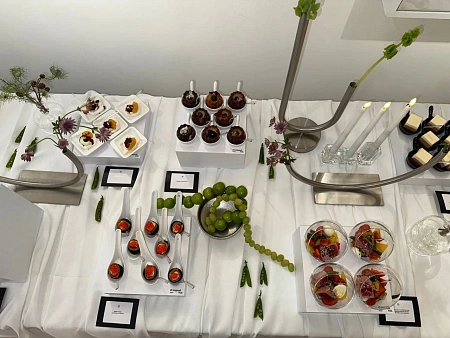 Фуршет на выставку современного искусства в Askeri Gallery