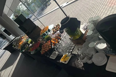 Фуршет на Quest-Drive Porsche