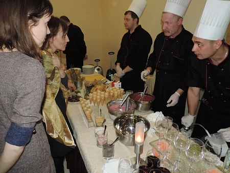 Кулинарное шоу в академии Ariston