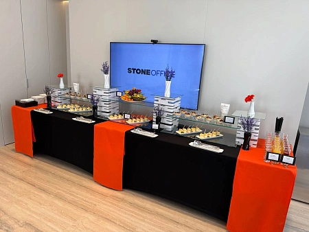 Стоун коктейль на 70 персон