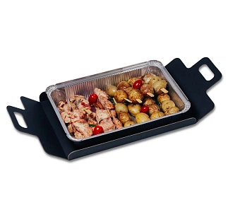 Дуэт шашлычков «Курица и бейби-картофель»